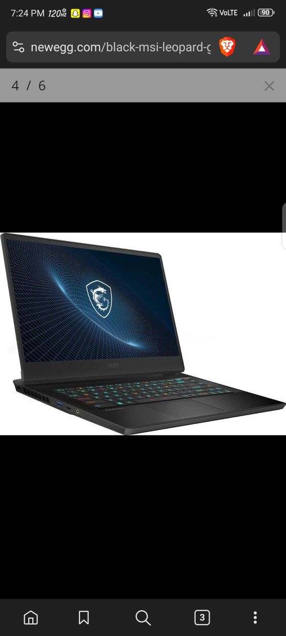 MSI Gaming Laptop 3080