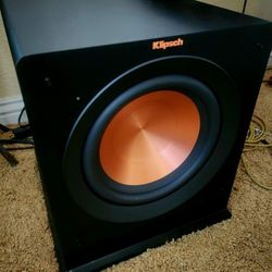 PAIR of Klipsch R110sw Powered Subwoofers