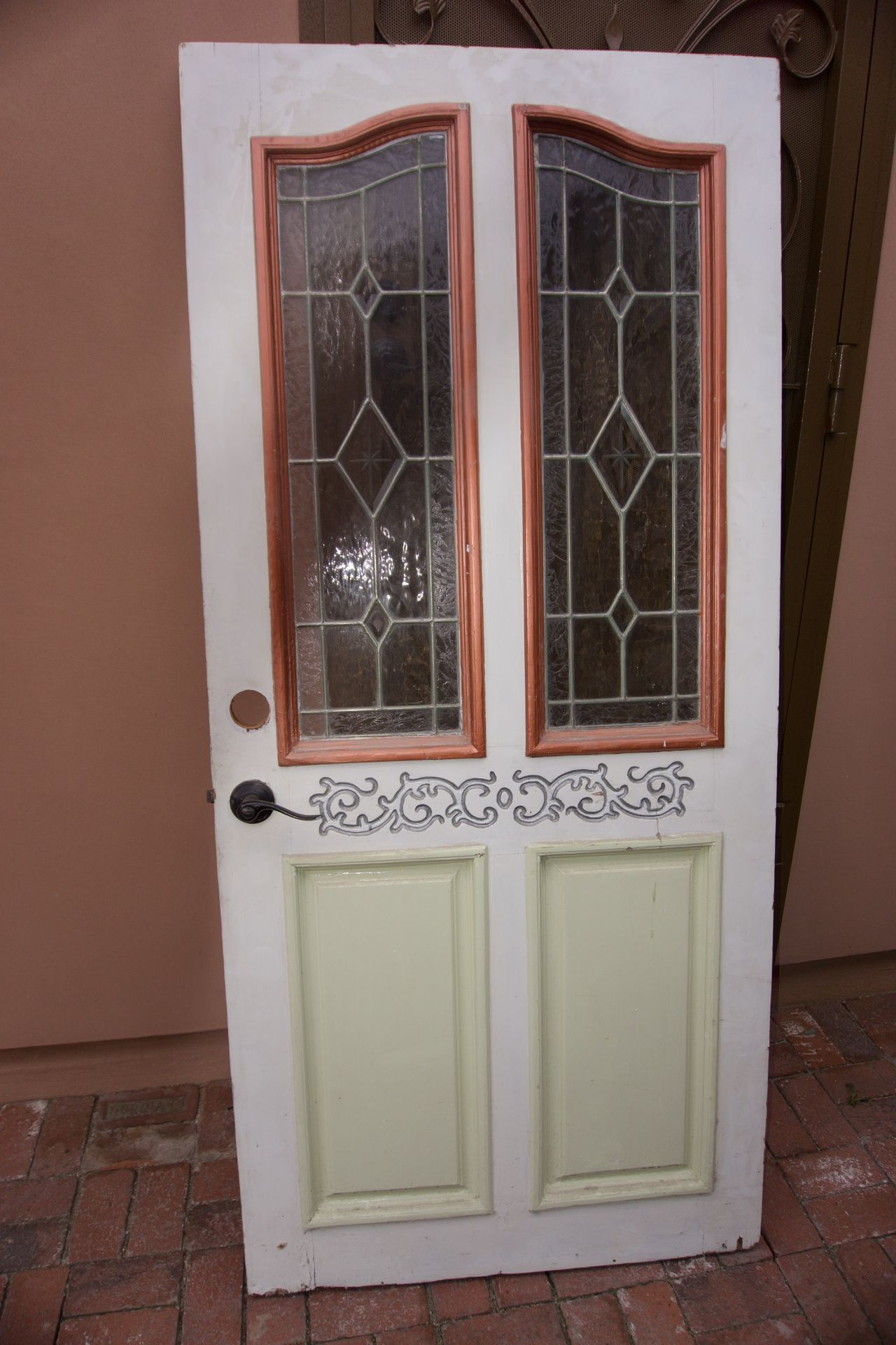 Antique Engraved Door