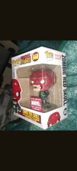 Funko Pop! Marvel Zombies: Zombie Red Skull #668