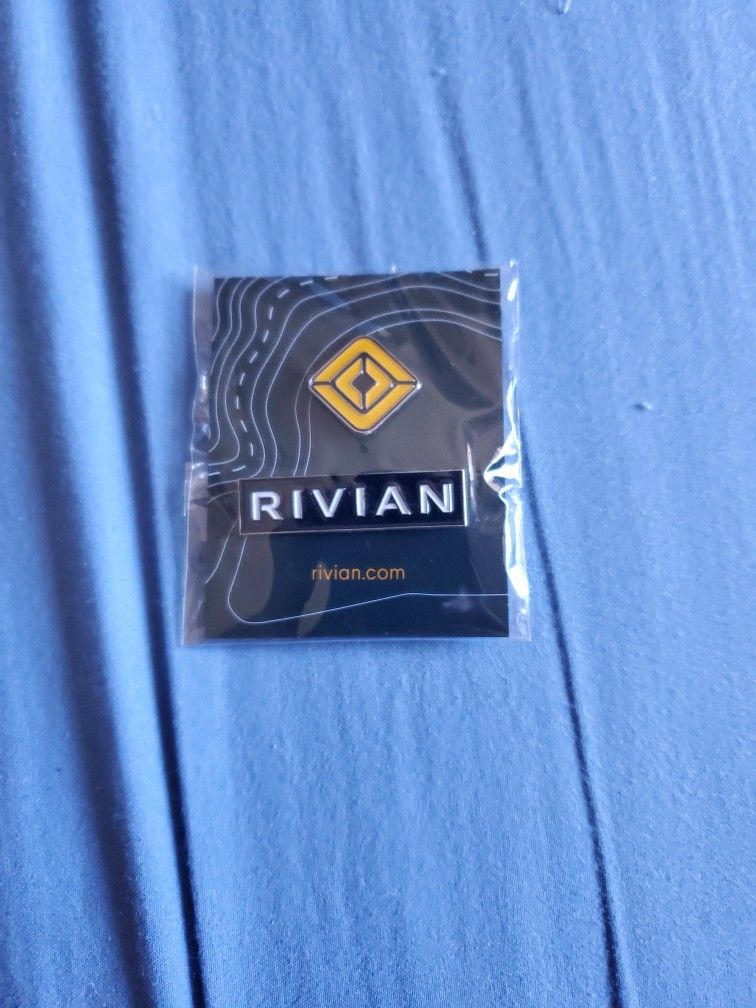A Special Pin Fron RIVIAN A collector's item 2009