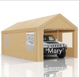 10x20 carport heavy duty with windows