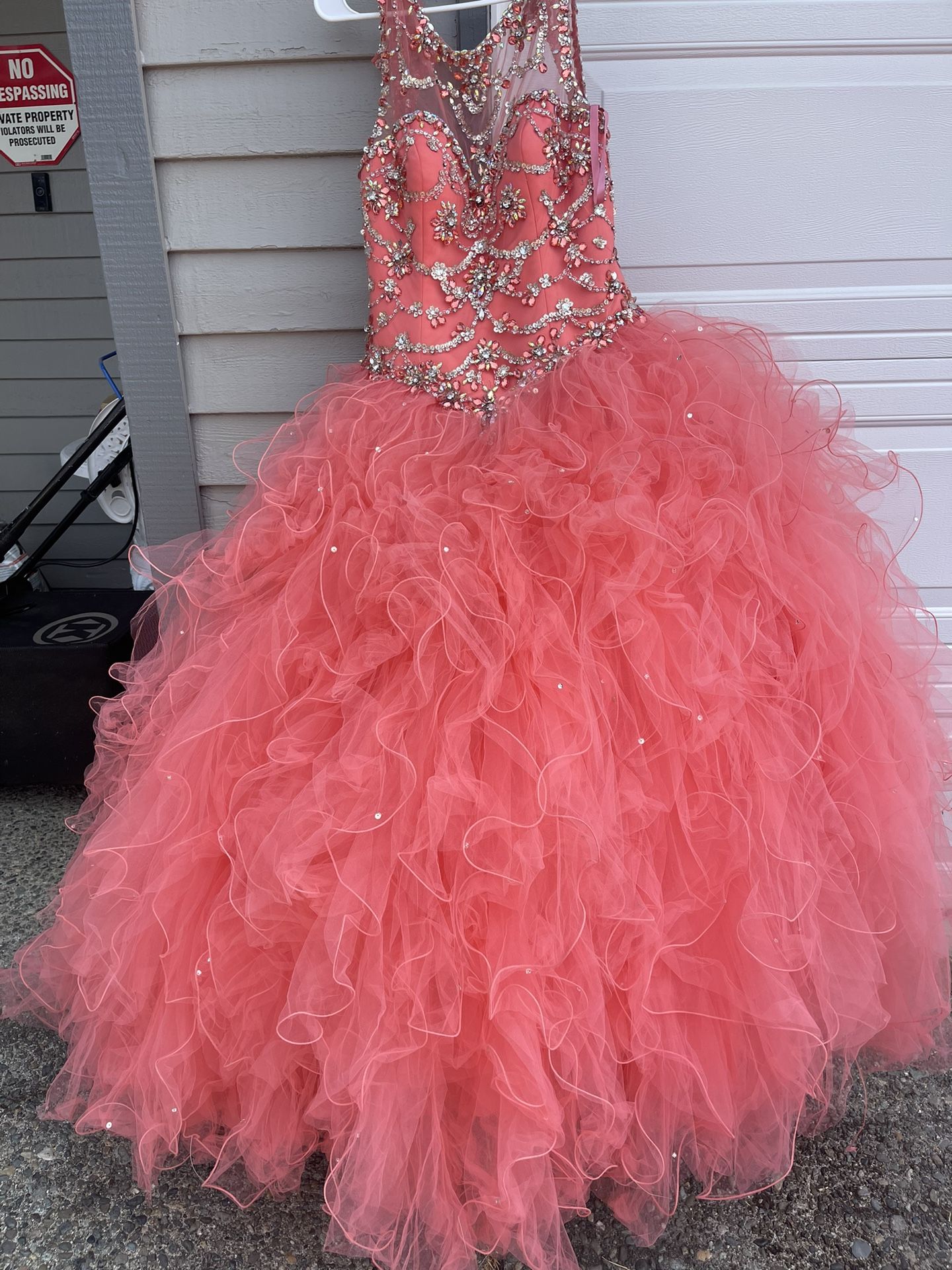 Quinceañera Dress Small Medium Size In Great Condition