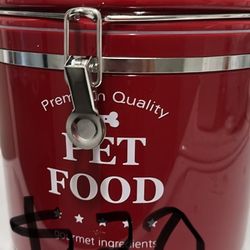 Dog Food Container 