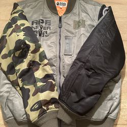 OVO X Bape MA - 1 Jacket (M) Excellent Condition 