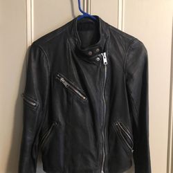Womens Leather All Saints Jacket 