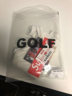 1999 spurs champion shirt/ supreme stickers/ golf bag/supreme 20ct cough drops