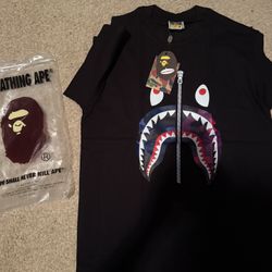 Short Bape Shirt, Long Sleeve Bape Shirt