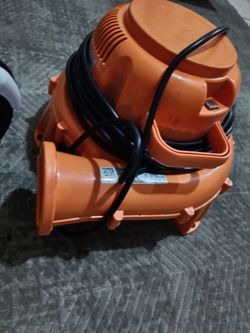 Orange Air Mover Blower Fan