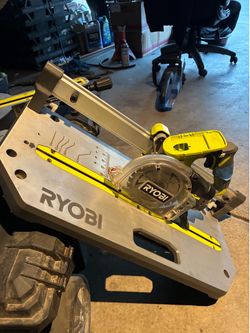 Ryobi 18V ONE+ Compact Miter Saw.