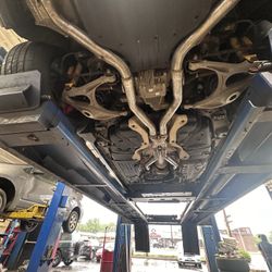 Jeep SRT 3in Full Exhaust With X-Pipe And Factory 5in Tips