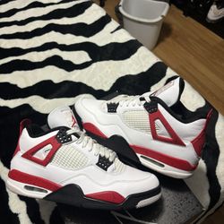 Jordan 4 Red Cement 
