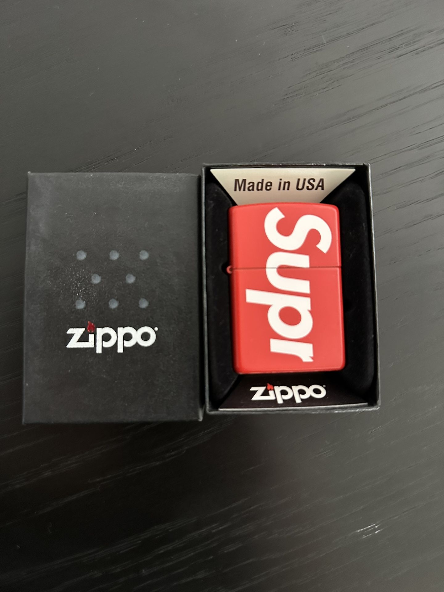 Supreme Logo Zippo