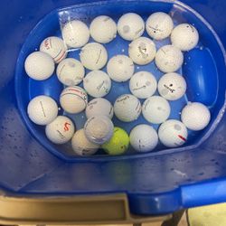 Cleaned Golf Balls