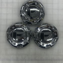 Fuel Offroad 1001-58 Chrome Center Caps