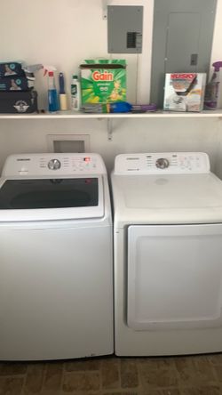 Washer and dryer