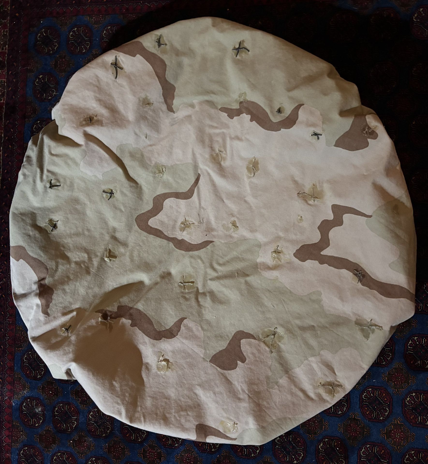 Vintage Gulf War Military Surplus Rucksack Cover