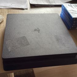 Ps4. With Games And Controller 