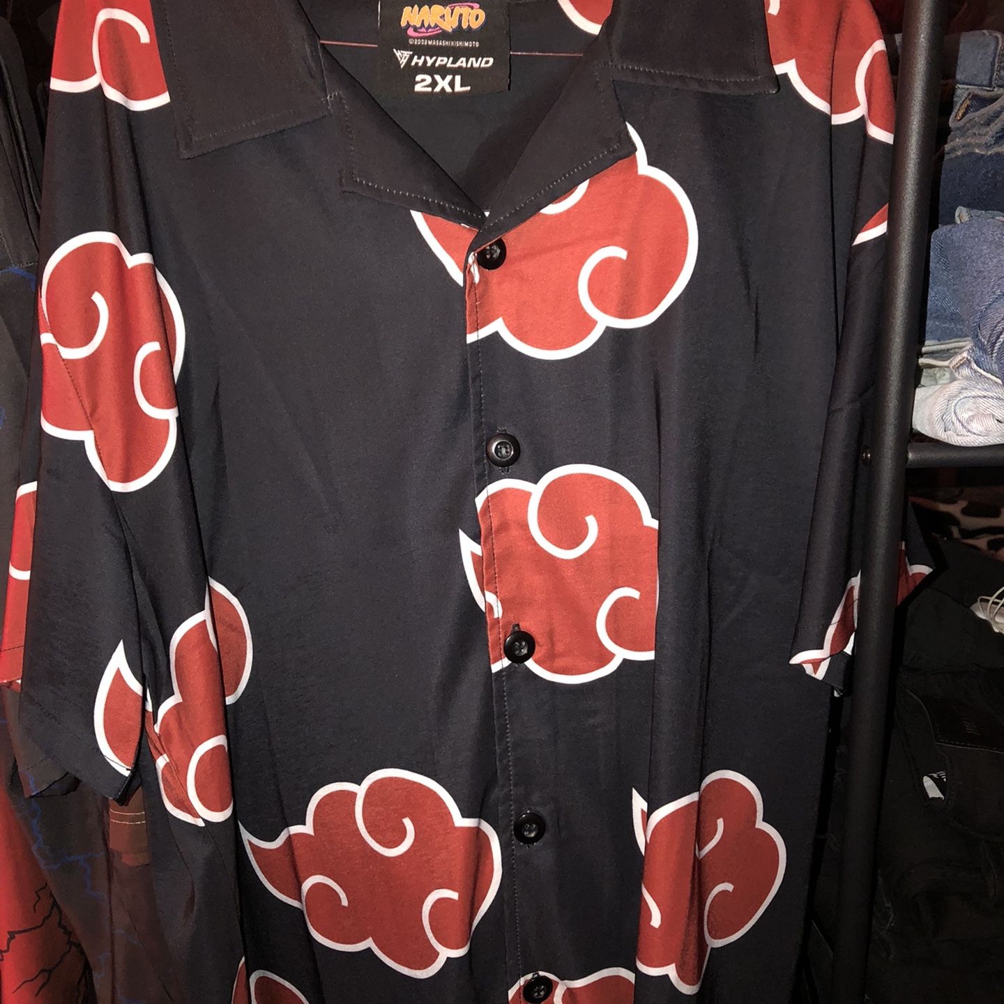 Hawaiian Shirt Akatsuki Button Up Shirt Akatsuki Button Down Shirt
