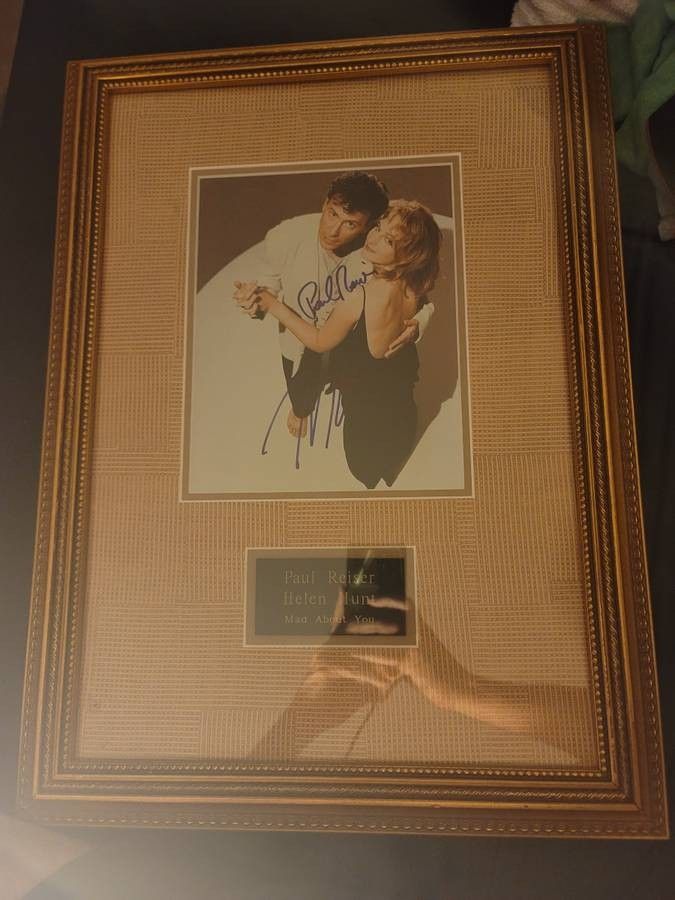 Paul risner Helen Hunt autographed movie picture