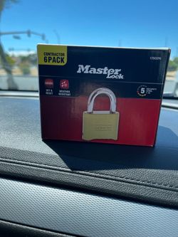 MASTER Locks 6 Pack