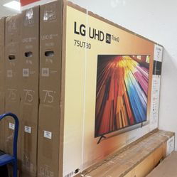 LG 75” UT8000 4K HDR SMART TV