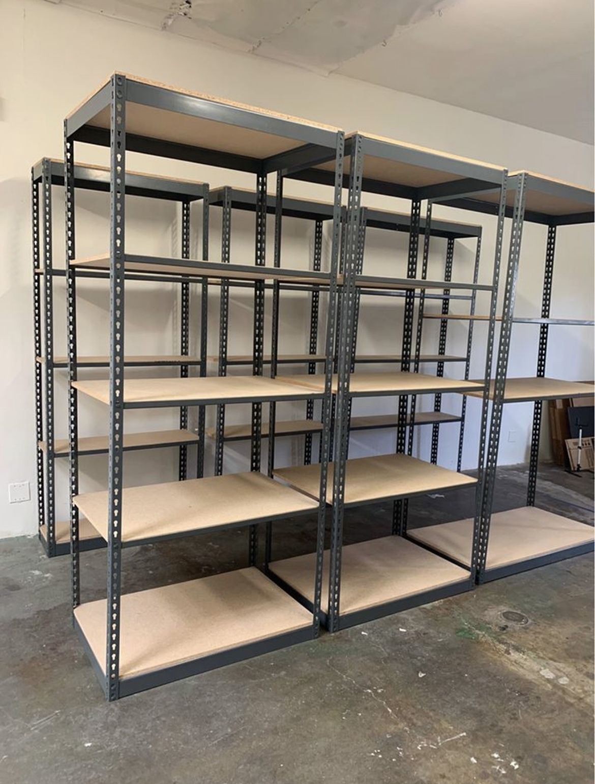 Industrial Shelves 4 Ft W X 2 Ft D New Warehouse Storage Shelving Boltless Supply Racks Better Than Homedepot Lowes And Costco Delivery Available
