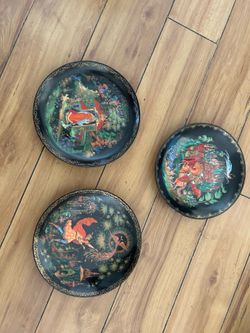 Tianex Russian Legends collector plates