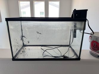 10 gallon fish tank with filter