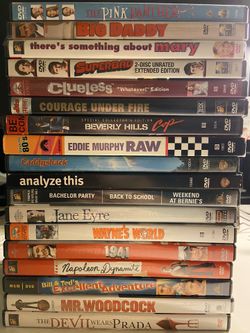 DVDs 5 for $10