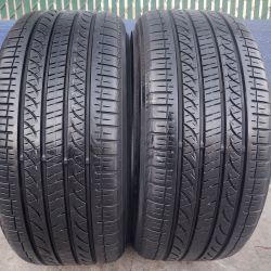 2 USED TIRES YOKOHAMA 225/40/18