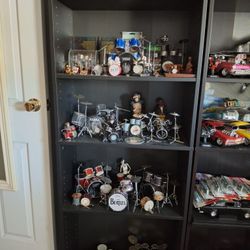 Miniature Drum Sets and Drum Related Items