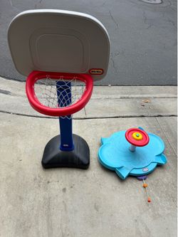 Little Tikes Basketball Hoop & Spinning Water Ride