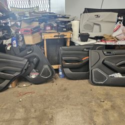 2015-2020 Tahoe/Yukon Black Door PanelsWith Switches 