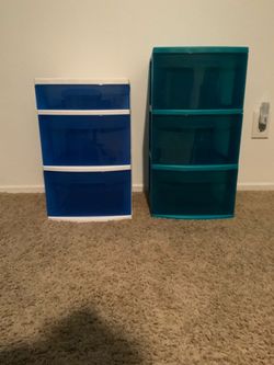 Sterilite 3 Drawer Storage Containers