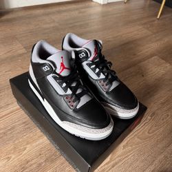 Black cement 3s