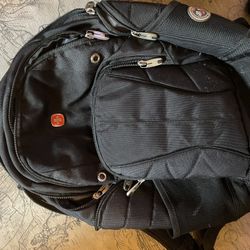 Black Backpack Swiss