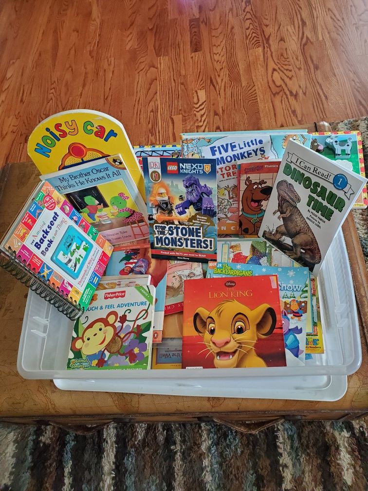 Children's books and puzzles