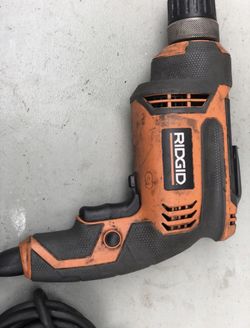 Ridgid drill