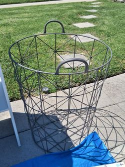Metal Tall Laundry basket