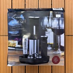 Rabbit 8 Piece Electric Wine Set