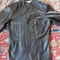 Joseph ABBOUD  Leather Jacket  Size M