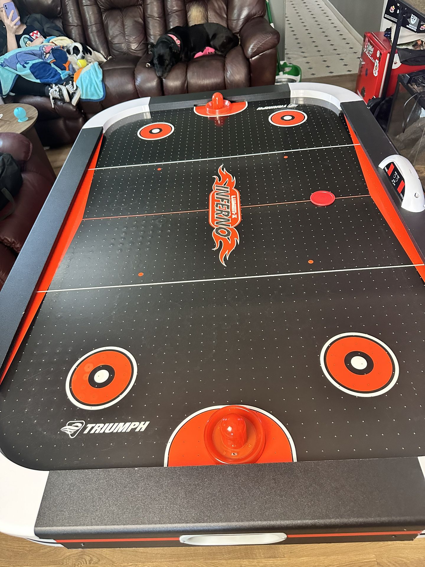 High Speed Excitement Inferno Air Hockey Table (Great Condition)