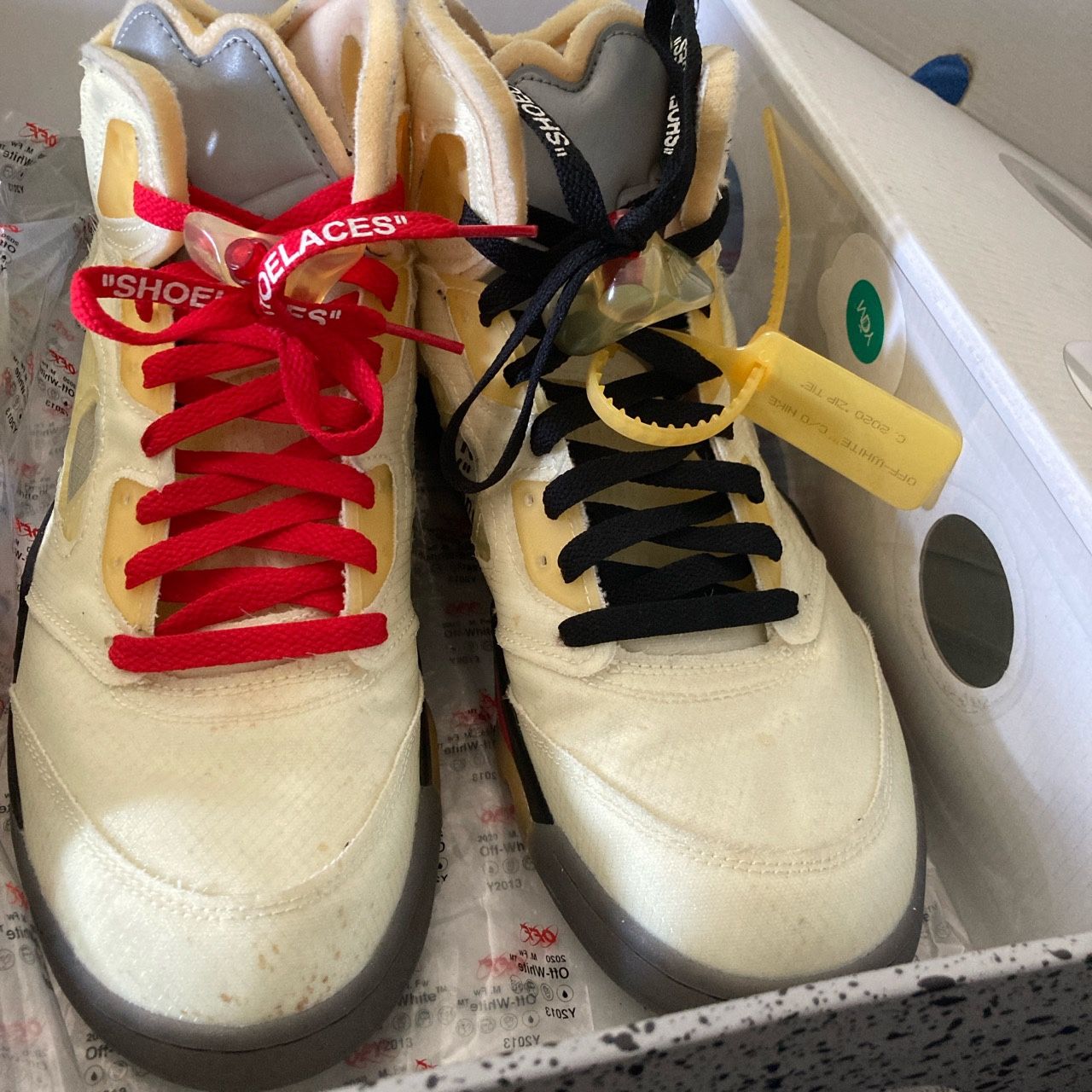Jordan 5 Off White Sail