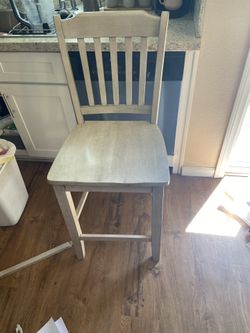 Two tall chairs