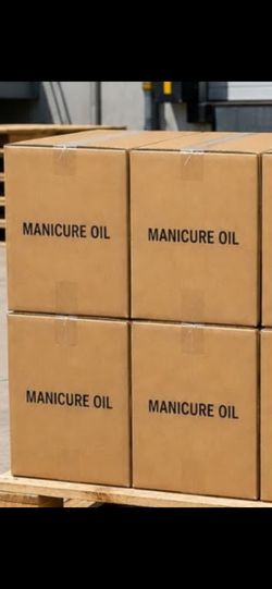 8 Cases Manicure Oil – 32 One-Gallon Containers – New