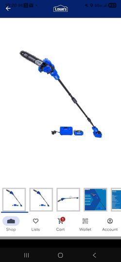 Kobalt 40V Cordless Pole Saw Kit