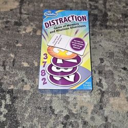 Distraction "Game of Memory & Hilarious Diversions" (Thinkfun, 2021) NEW & SEALED!