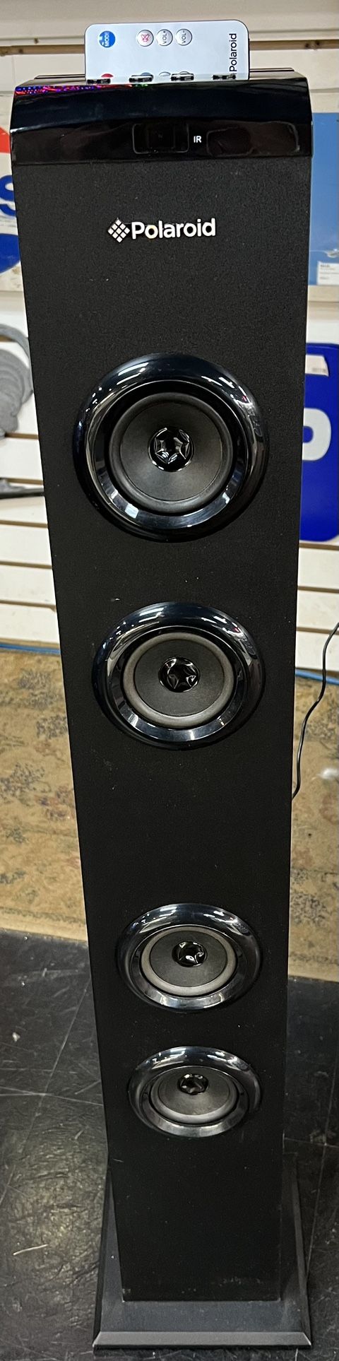 Polaroid PBT3014 Bluetooth Tower Stereo Sound Speaker & FM Radio
