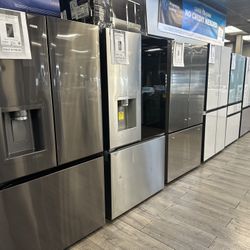 Samsung/LG/GE/ Refrigerators Different Sizes Models & Brands Read Description (Take It Home In Payments/Llevalo A Casa En Pagos)